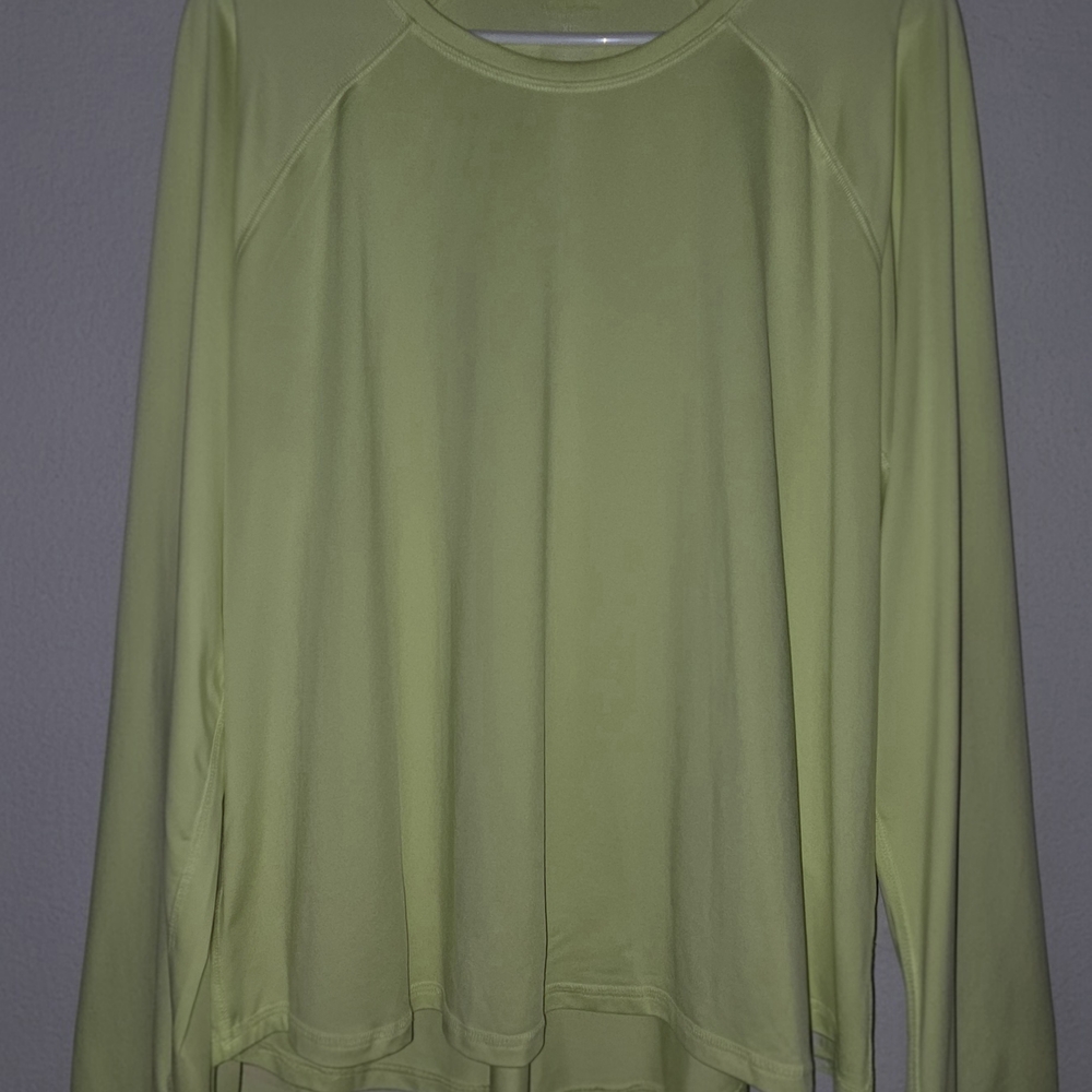 Tek Gear Yellow Long Sleeve Tee